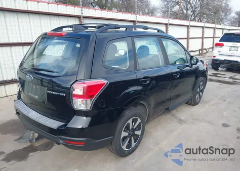 2018 Subaru Forester 2.5I from USA, damaged, VIN JF2SJABC8JH447327